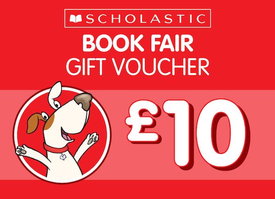 £10 Book Fair Gift Voucher - Scholastic Shop