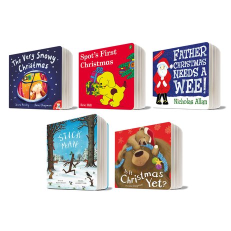 Christmas Board Book Pack x 5