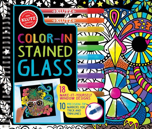 Color-In Stained Glass