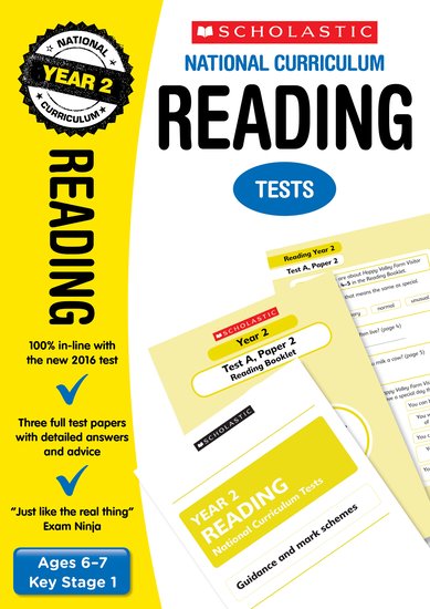 National Curriculum SATs Tests: Reading Tests Years 2-6 Set x 6 (30 books)
