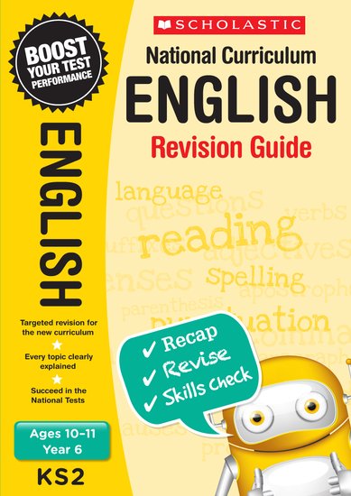 National Curriculum Revision: English Revision Guide (Year 6) x 6