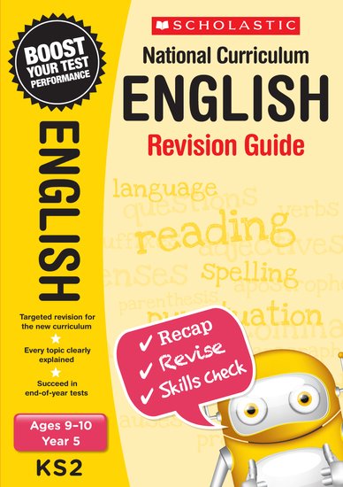 National Curriculum Revision: English Revision Guide (Year 5) x 30