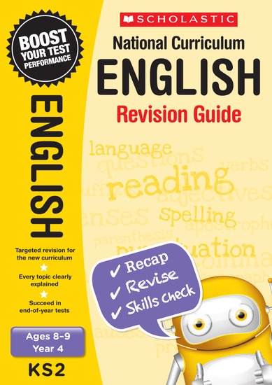 National Curriculum Revision: English Revision Guide (Year 4) x 30