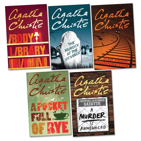 Agatha Christie Pack x 5