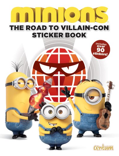 Minions: The Road to Villain-Con Sticker Book