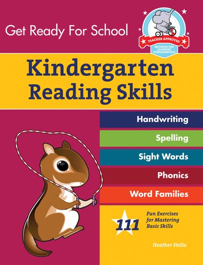 Get Ready for School: Kindergarten Reading Skills Workbook