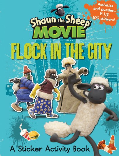 Shaun the Sheep Movie: Flock in the City Sticker Activity Book