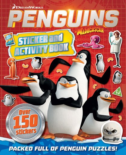 Penguins of Madagascar: Sticker and Activity Book