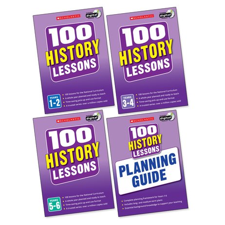 100 History Lessons Set x 4