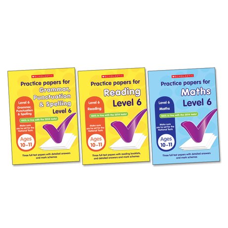 Practice Papers Pack - Level 6