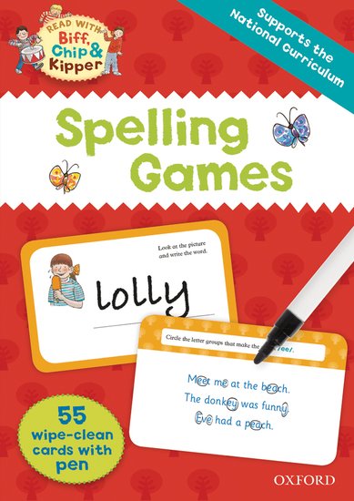 Read With Biff, Chip and Kipper: Spelling Games