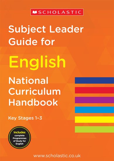 Subject Leader Guide for English - Key Stages 1-3