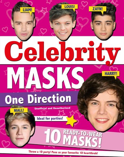 Celebrity Masks: One Direction