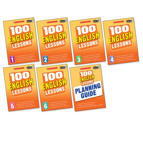 100 English Lessons Set x 7
