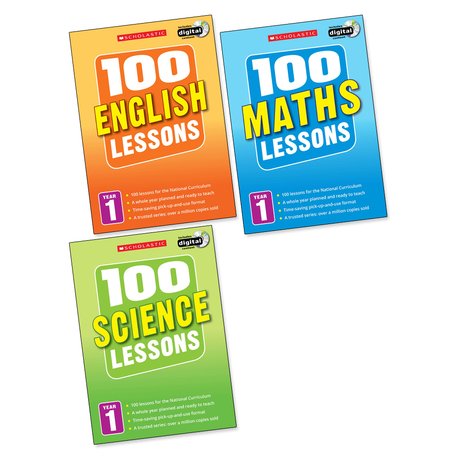 100 Lessons Pack: Year 1 x 3