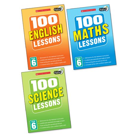 100 Lessons Pack: Year 6 x 3