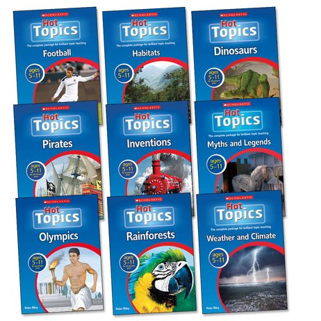 Hot Topics Resource Books Set x 9