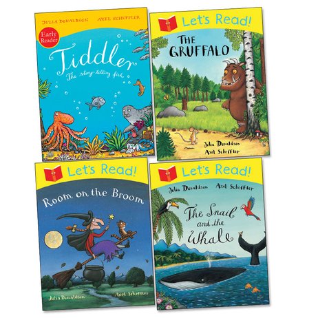 Julia Donaldson Early Readers Pack x 4
