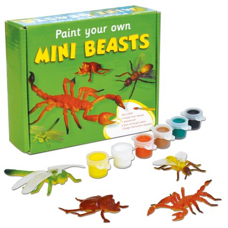 Paint Your Own Mini Beasts
