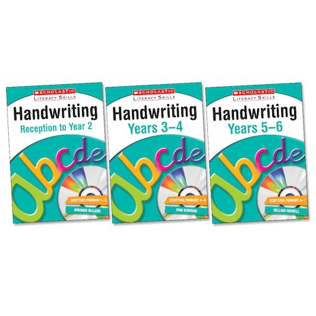 Scholastic Literacy Skills: Handwriting Set x 3