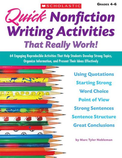 Quick Nonfiction Writing Activities That Really Work