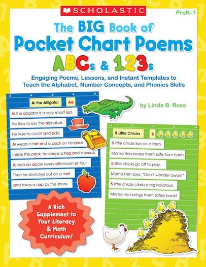 Big Book of Pocket Chart Poems: ABCs and 123s