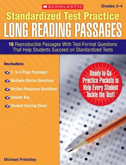 Standardized Test Practice: Long Reading Passages: Grades 3-4
