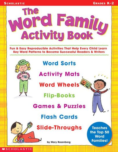 The Word Family Activity Book (Grades K-2)