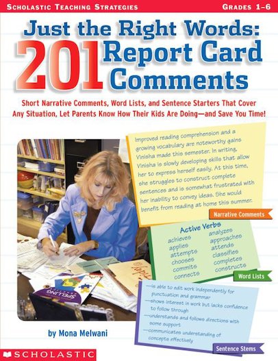 Just The Right Words: 201 Report Card Comments