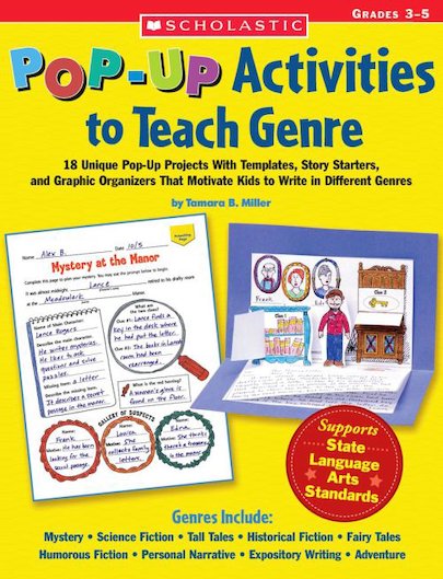 Pop-Up Activities to Teach Genre: Grades 3-5