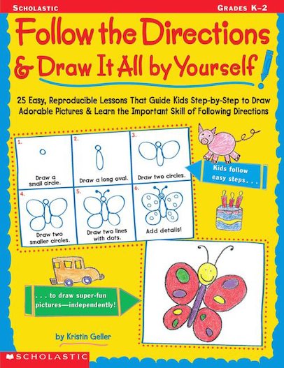 Follow The Directions And Draw It All By Yourself!