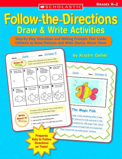 Follow-The-Directions Draw and Write Activities