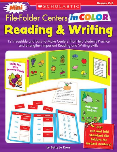 Mini File-Folder Centers in Color: Reading and Writing. Grades 2-3