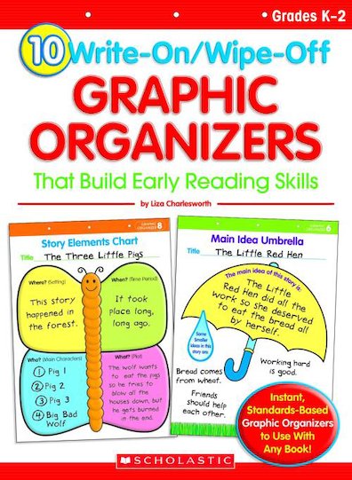 10 Write-On/Wipe-Off Graphic Organizers That Build Early Reading Skills