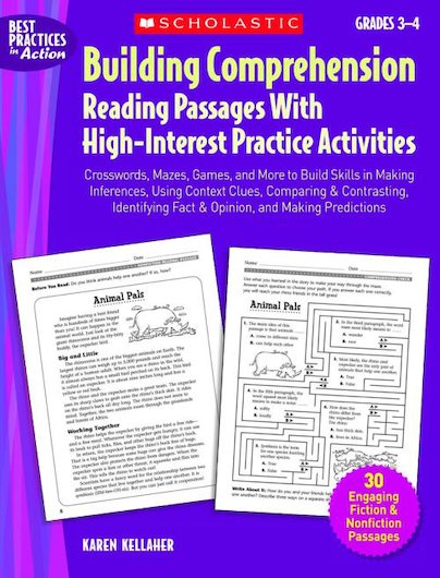 Building Comprehension: Reading Passages With High-Interest Practice Activities