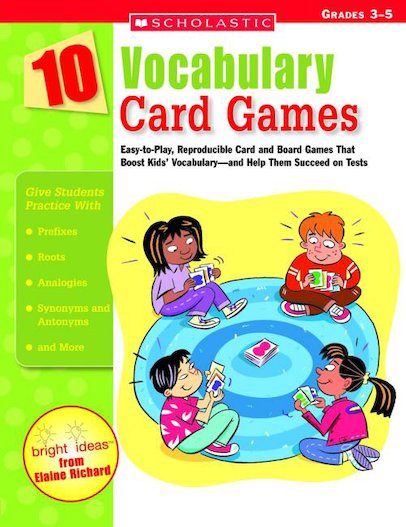 10 Vocabulary Card Games