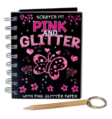 Scratch It! Pink and Glitter