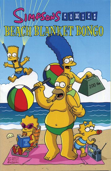 Simpsons Comics: Beach Blanket Bongo