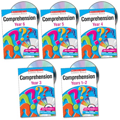 Scholastic Literacy Skills: Comprehension Set x 5