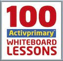 100 Activprimary Whiteboard Lessons