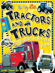 Tractors and Trucks Sticker Activity Book