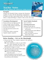 Wicked and Wonderful Water Teacher's notes and 3 fact files