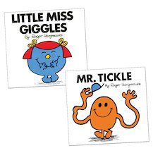 Mr Tickle and Little Miss Giggles Pair