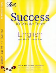 Letts Success 10 Minute Tests: English (Ages 10-11)