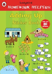 Ladybird Homework Helpers: Adding Up Sticker Book