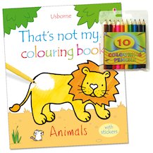 That's Not My Colouring Book: Animals