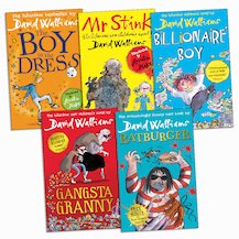 David Walliams Pack x 5