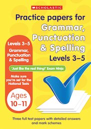 Grammar, Punctuation and Spelling (Levels 3-5)
