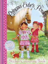 Princess Evie's Ponies: Sticker Colouring Book