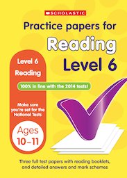 Practice Papers for National Tests: Reading (Level 6) x 6